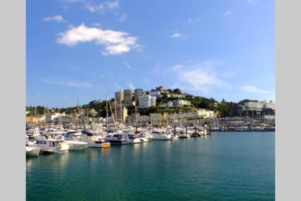 **Sunny And Bright, Thatchers Rock One Bed Beach Front Apartment*** Torquay Exterior photo
